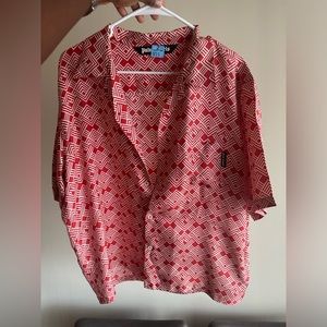 Palm angel shirt. Tiny hole from dry cleaner send offer